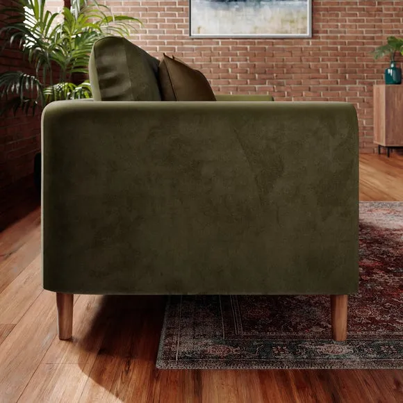 Max Velvet 3 Seater Sofa 3