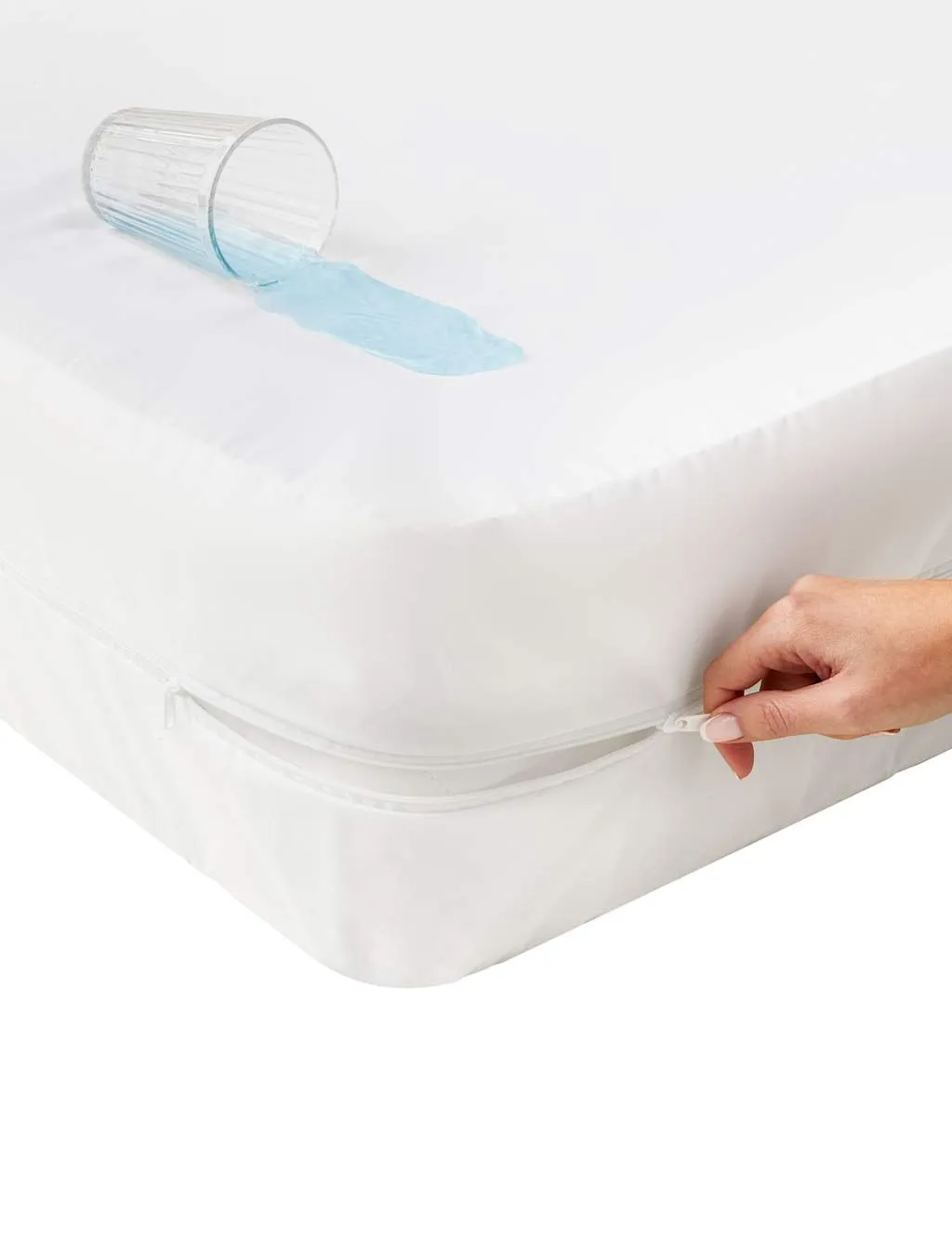 Silentnight Complete Encasement Mattress Protector White