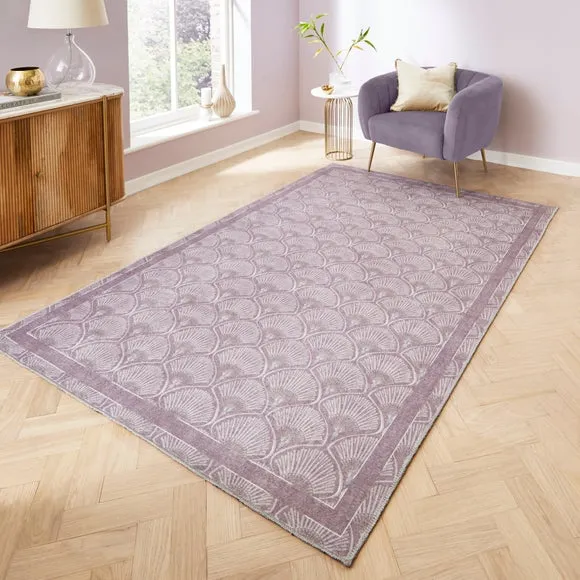Catherine Lansfield Deco Peacock Rug 1