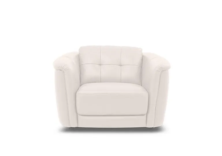 Monarch Leather Cuddler Chair