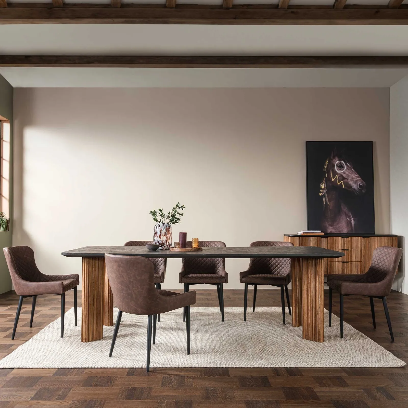 Trinidad Rectangular Dining Table, Teak Wood | Barker & Stonehouse 2