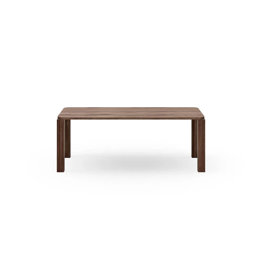New Works Atlas Dining Table Fumed Oak 200 x 95cm 2