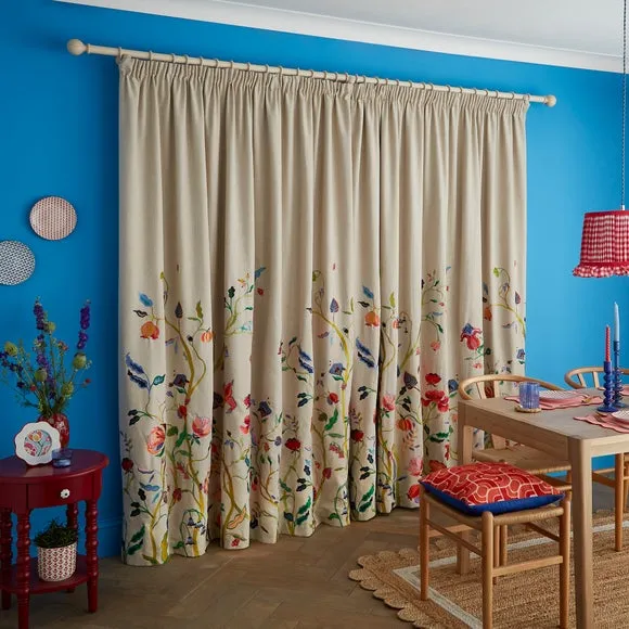Sophie Robinson Forgotten Garden Pencil Pleat Curtains 5