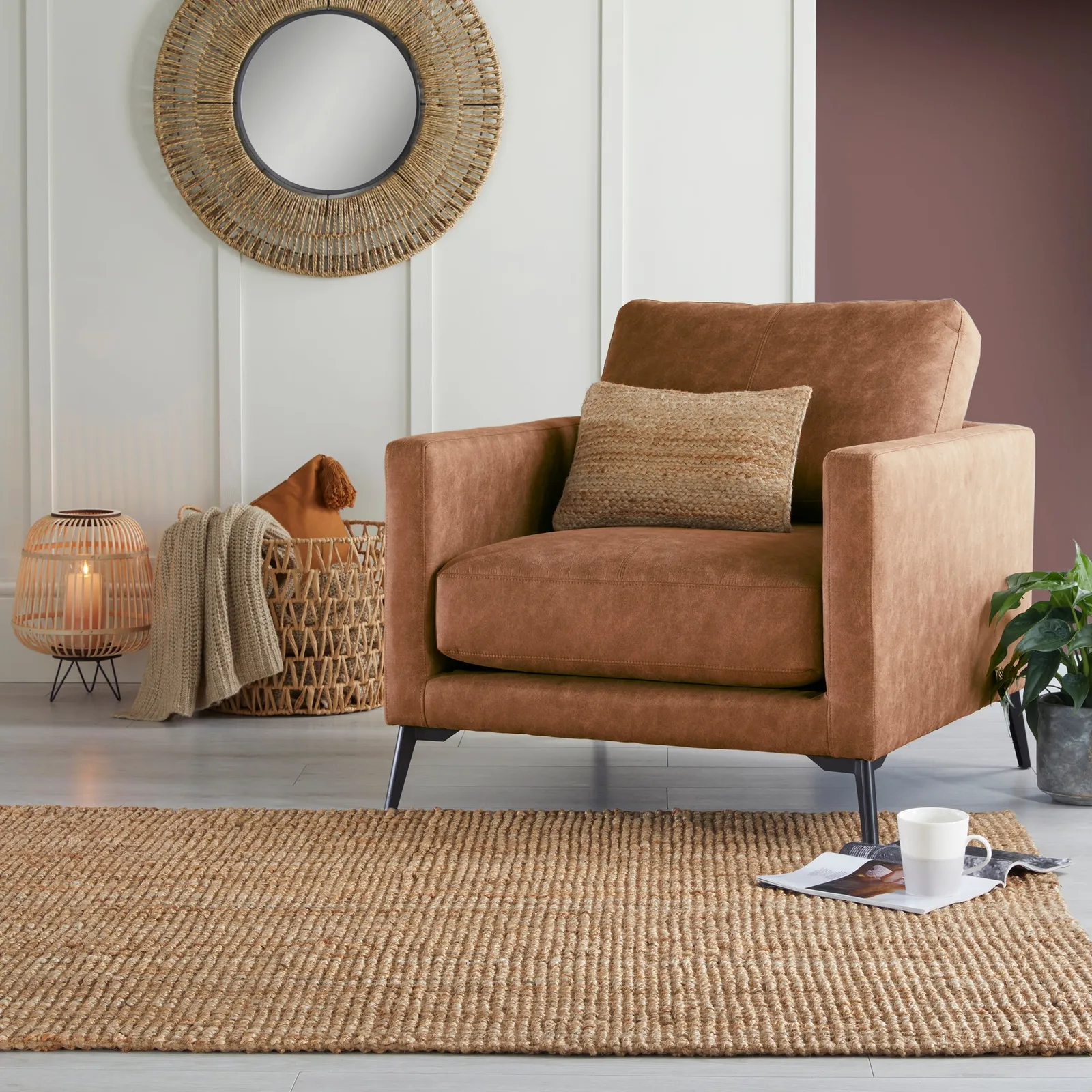 Larisa Jute Rug Natural (Brown)
