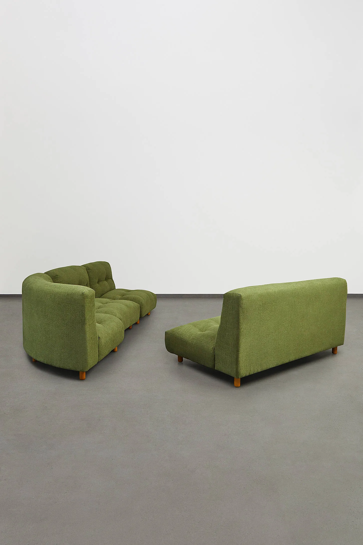 Analise Sectional L-Shaped Sofa - Green 83cm x 91.5cm x 76cm 5