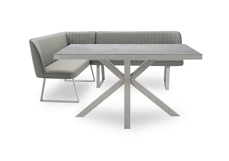 Fumo Dining Table and Left Hand Corner Bench