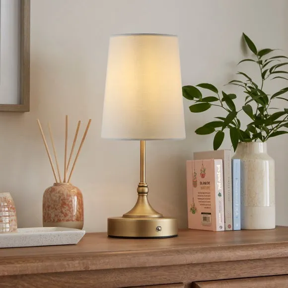 FlexiCell Geneva Rechargeable Touch Dimmable LED Table Lamp