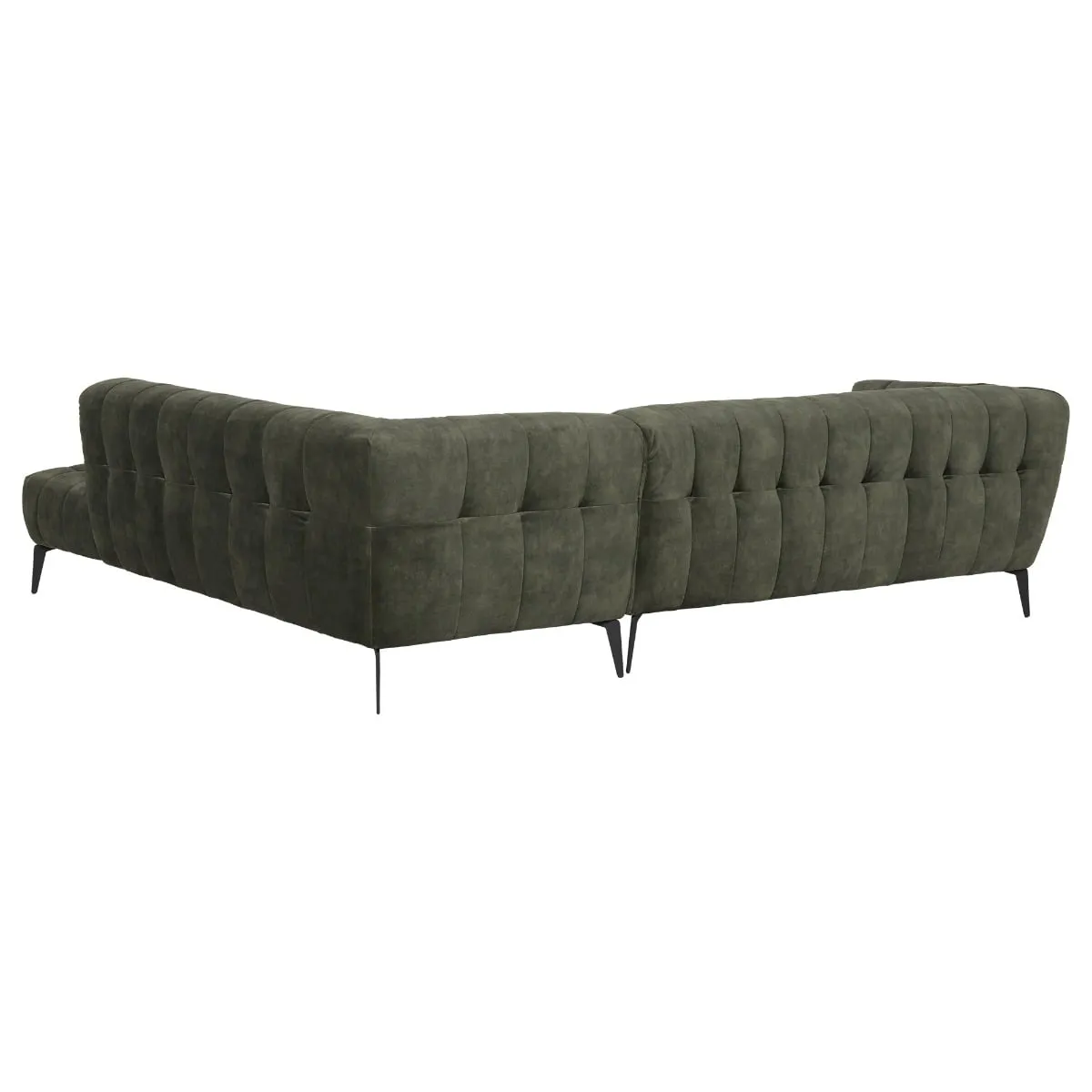 Azalea Corner Group Chaise Right Corner Sofa, Green Fabric | Barker & Stonehouse 4