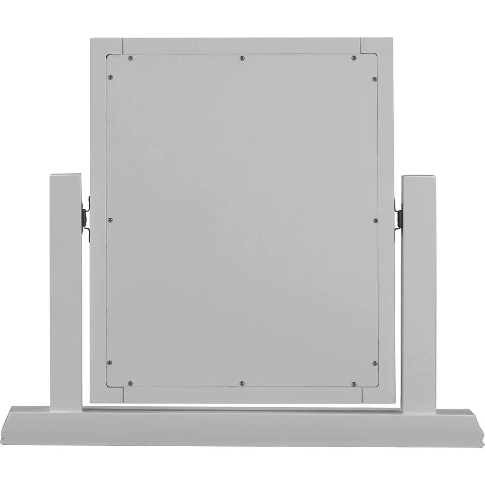 Seconique Bordeaux Dressing Table Mirror in Light Grey 4