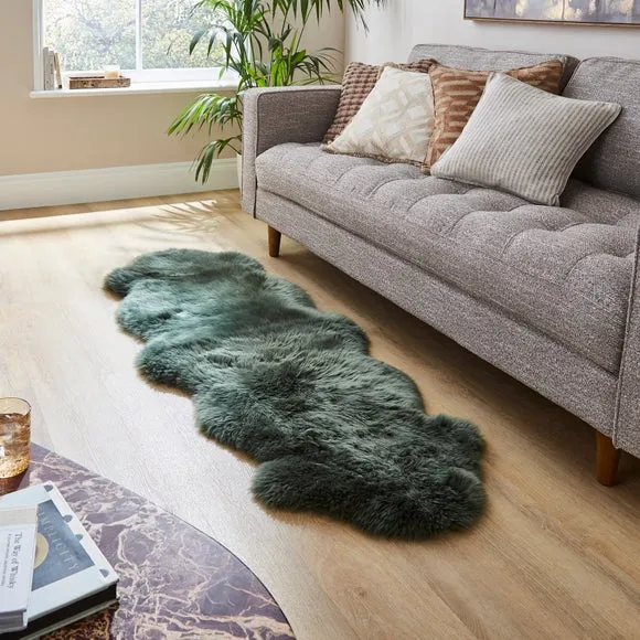 Double Pelt Sheepskin Rug 1