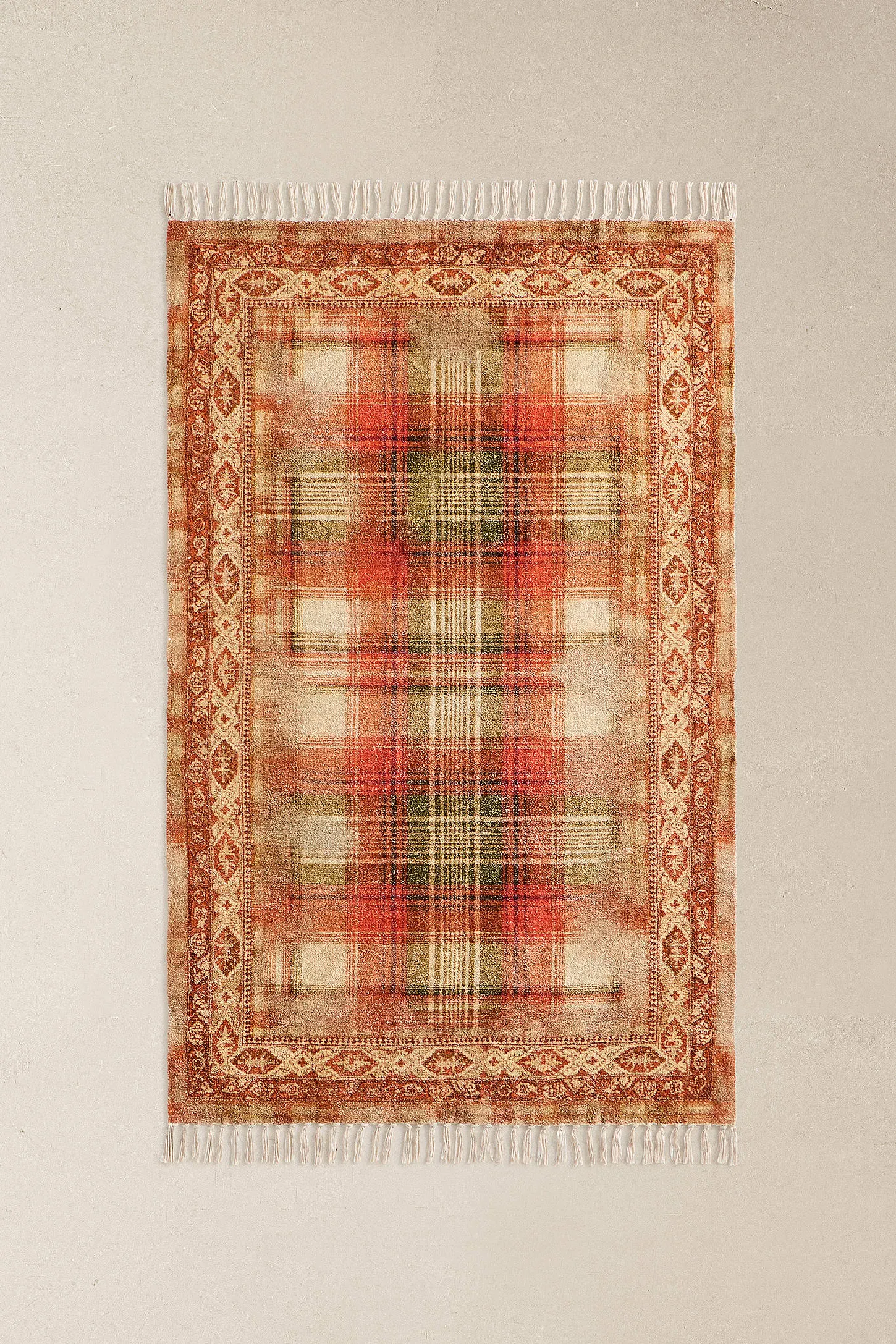 Jude Check 3x5ft / 90x150cm Rug - Neutral