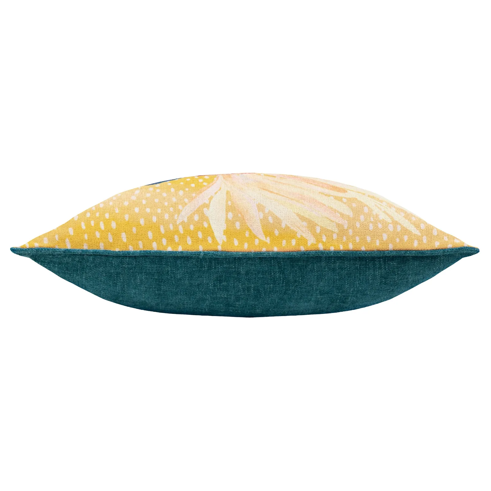 Wylder Country Wilds Pheasant Bloom Printed Cushion in Gold 4