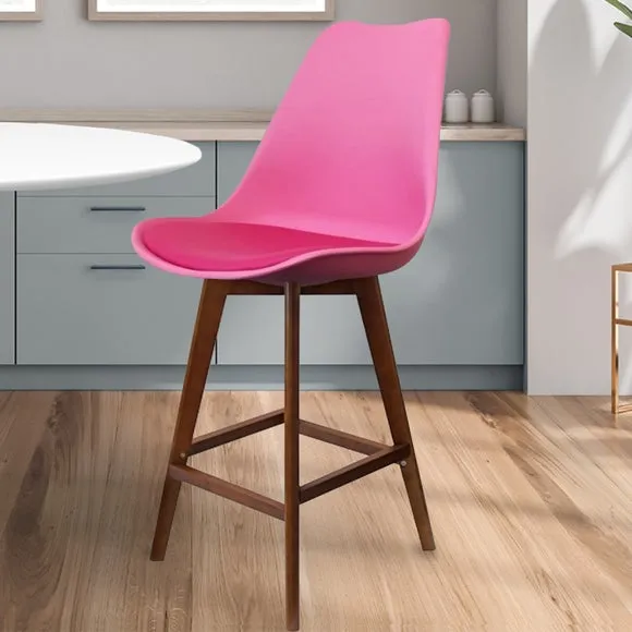 Fusion Living Soho Plastic Bar Stool 1
