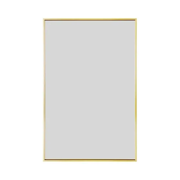 Artus Aluminium Edged Rectangle Wall Mirror 2