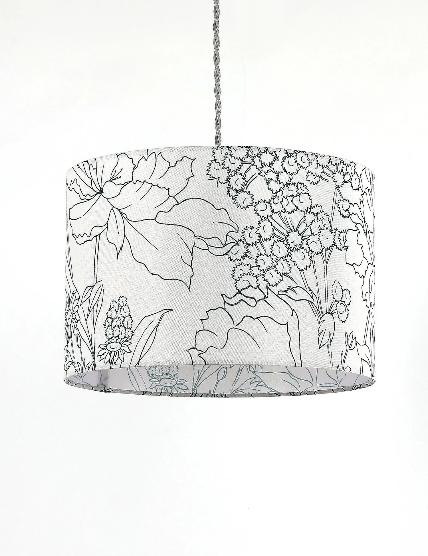 M&S Floral Print Lamp Shade