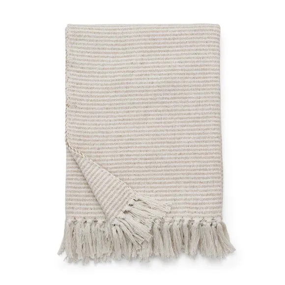 Russell Stripe Throw Blanket 3