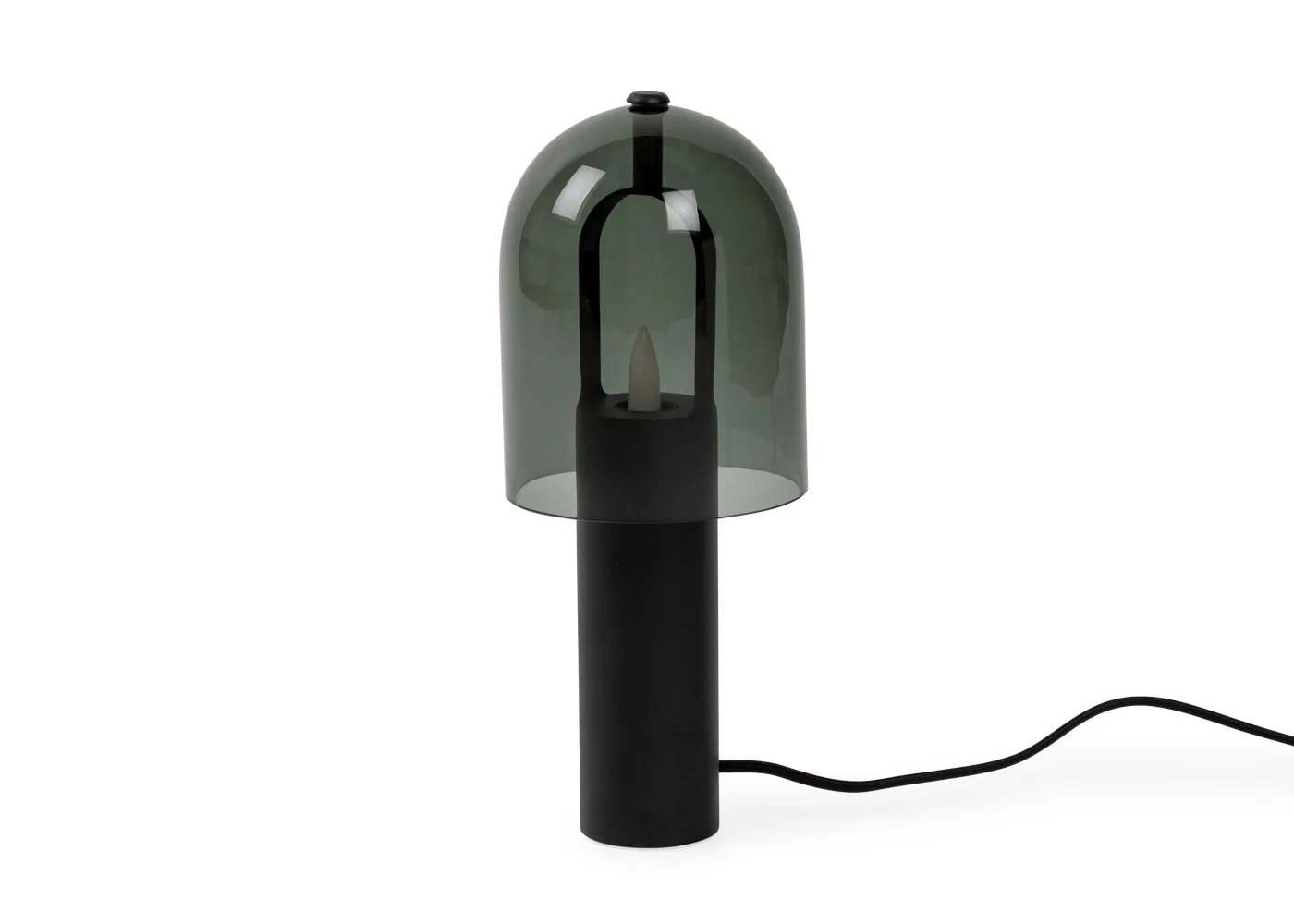 Ligne Roset Clarine Table Lamp Smoked Glass