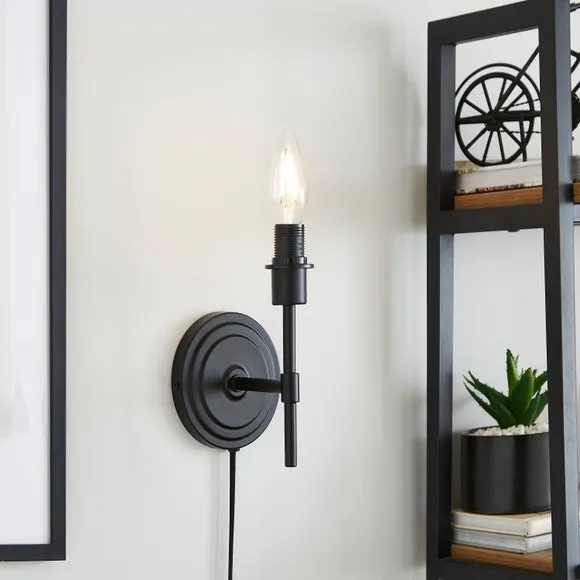 Sutton Plug In Wall Light Fitting 1