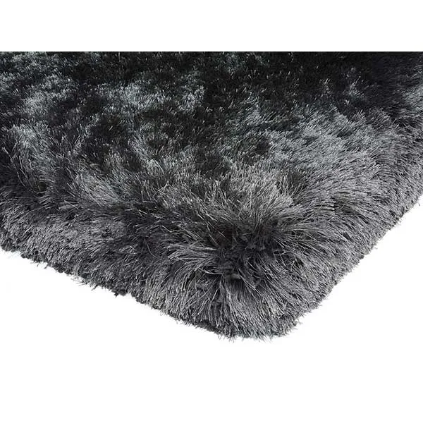 Plush Hand Woven Rug  Slate