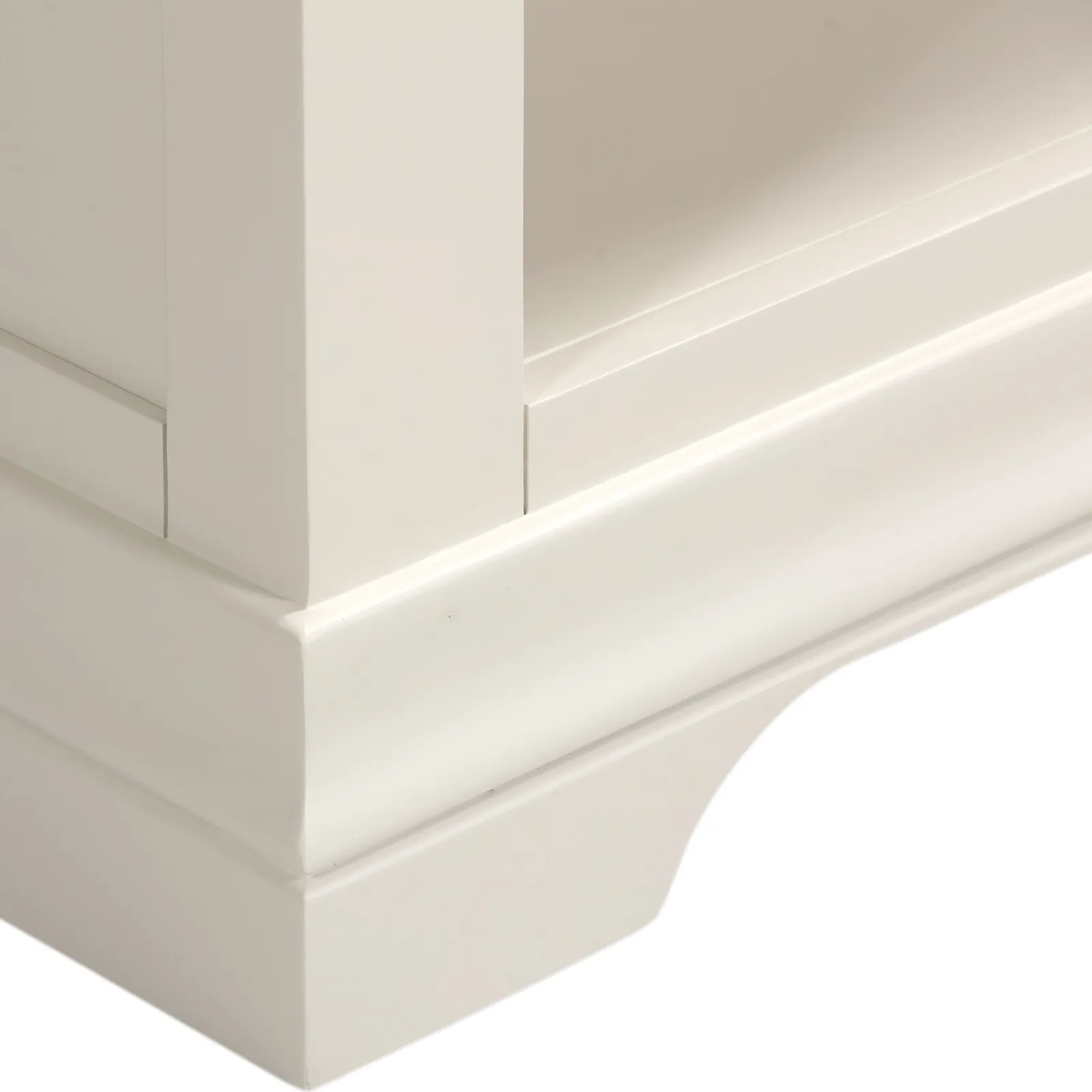 Seconique Bordeaux Bookcase (Fully Assembled) in Ivory 6