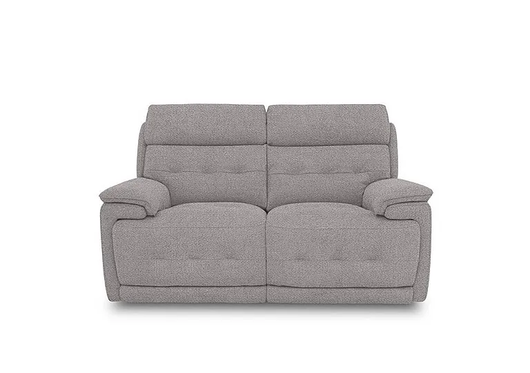 Brescia Fabric 2 Seater Power Recliner Sofa with Power Headrests - R27 Pewter