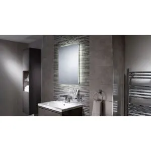 Wickes Meribel Backlit LED Touch Sensor Bathroom Mirror 2