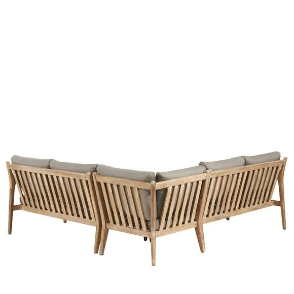Malta Corner Garden Sofa Set 3