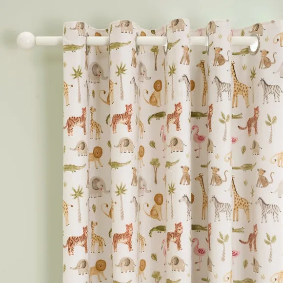 Little Wild Ones Eyelet Curtains 3