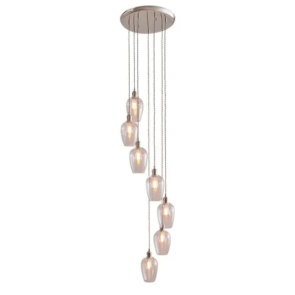 Vogue Sturt 7 Light Adjustable Cascade Pendant Light 5