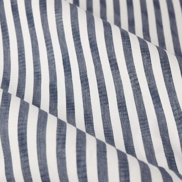 Yard Hebden Striped Pencil Pleat Curtains (Blackout Available) 3