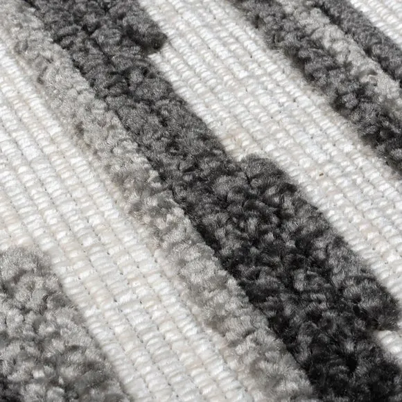 Isobel Washable Abstract Stripe Rug 2