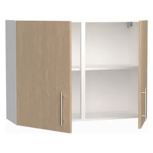 Wickes Orlando Scandi Oak Slab Wall Unit - 1000mm 2