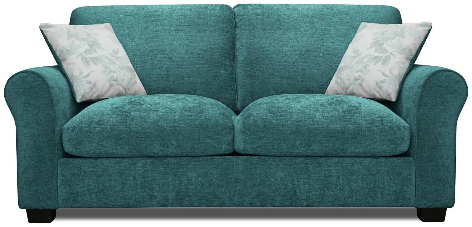 Argos Home Tammy 2 Seater Fabric Sofa bed - Teal