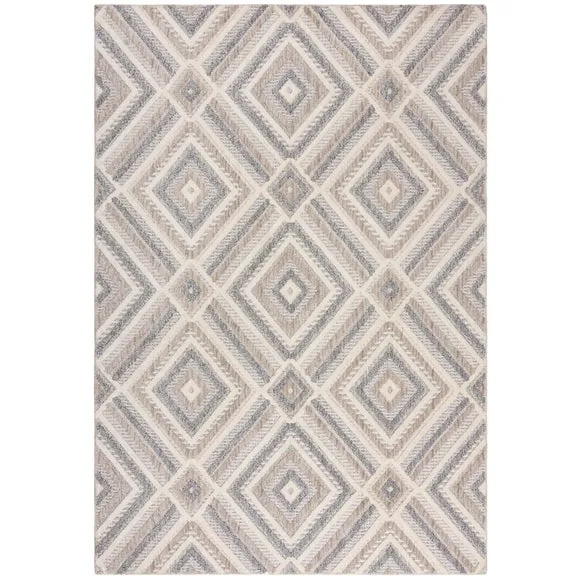Beckett Washable Geometric Rug 5
