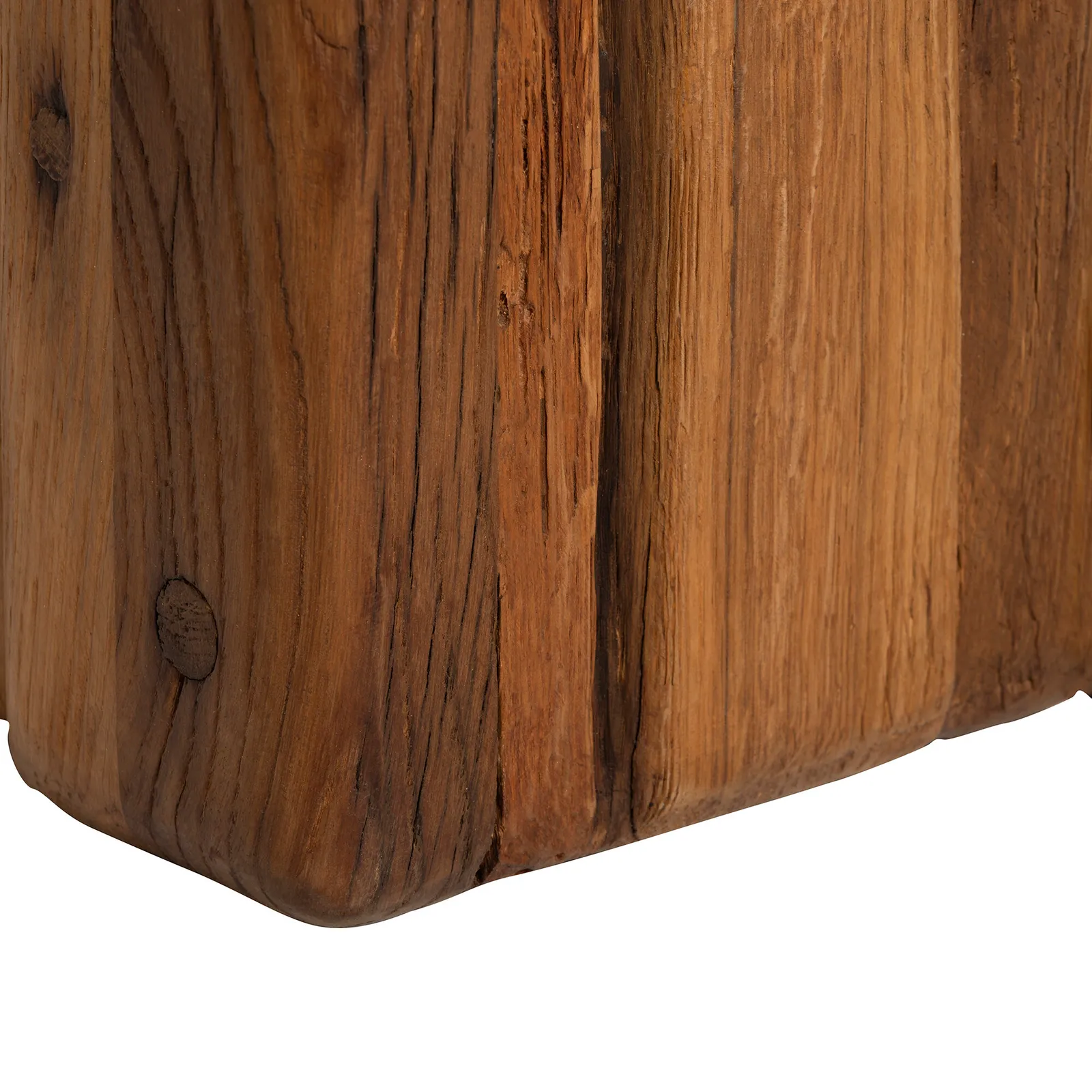 Brecon Square Stool 35X35X45Cm, Brown Oak | Barker & Stonehouse 6