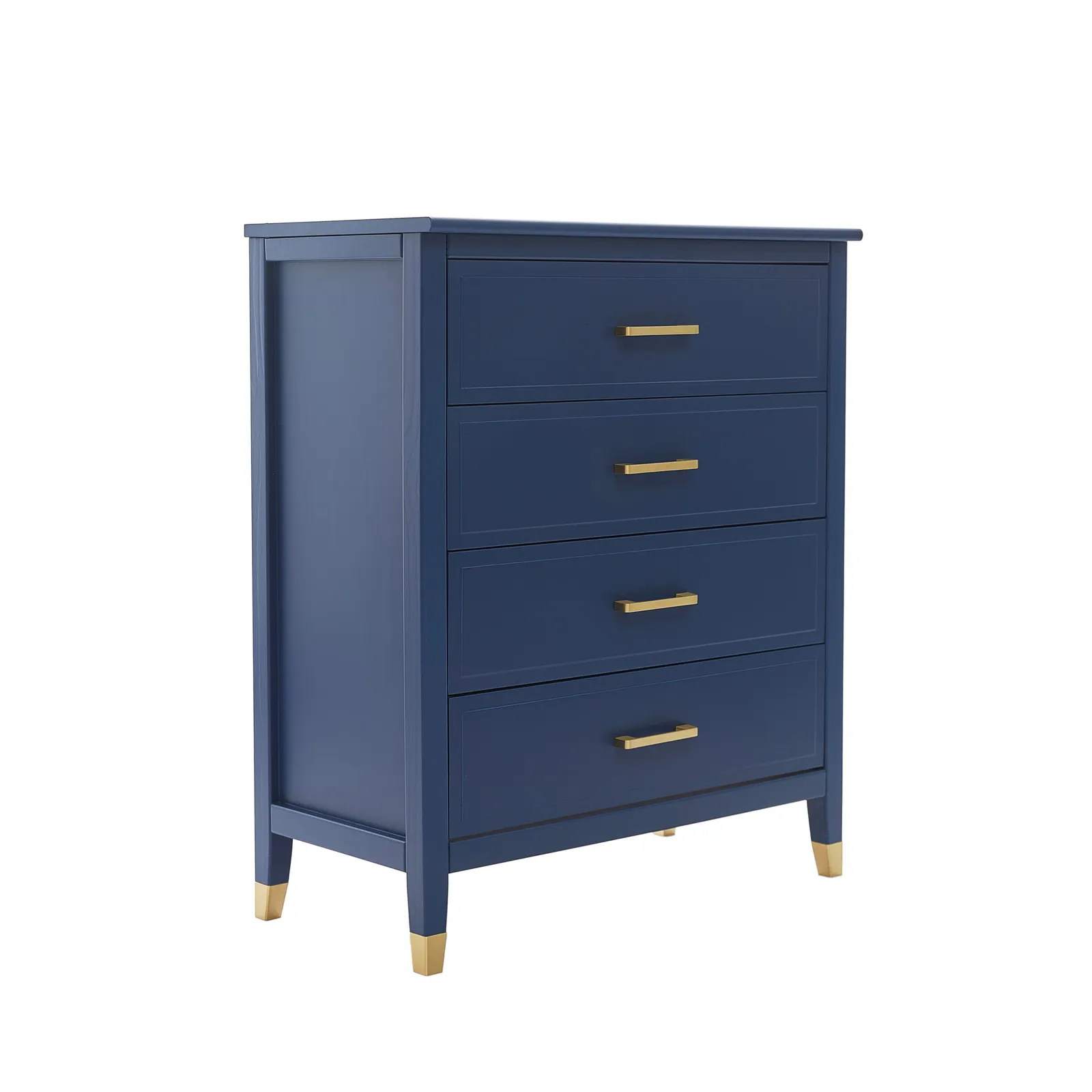 Cabinet Bits Palazzi 4 Drawer Chest of Drawers in Navy 1