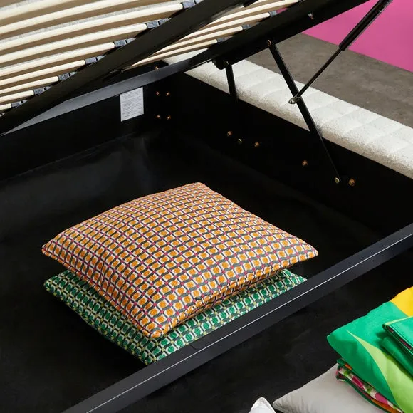Yinka Ilori Squares Boucle Ottoman Bed 4