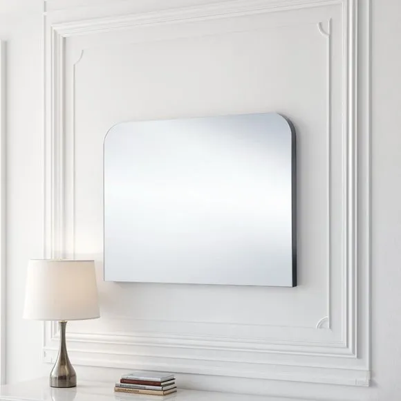 Yearn Radius Curved Overmantel Wall Mirror
