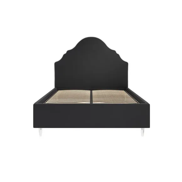 Quince Velvet Bed Frame 2