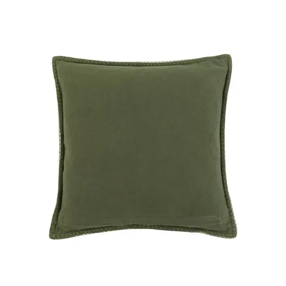 Christmas Tree and Leaping Dear Ornamented Square Cushion 5