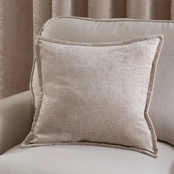 Chenille Square Oxford Cushion