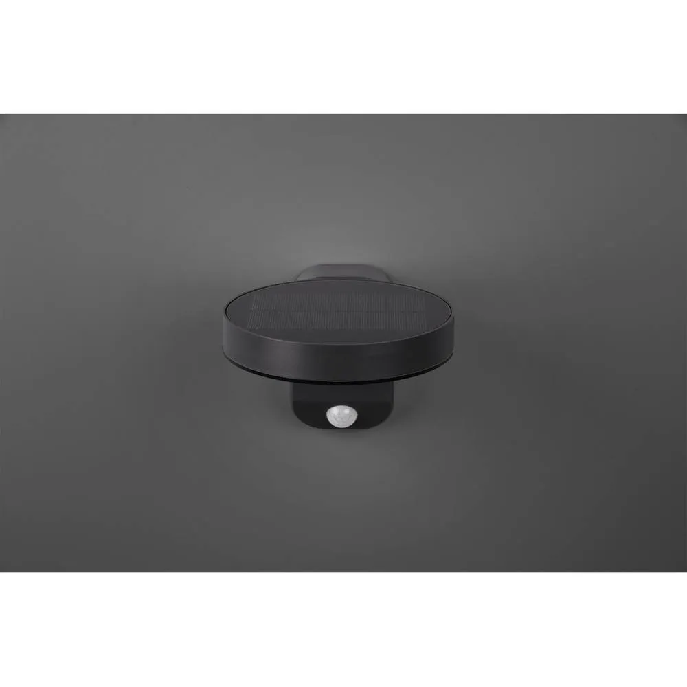 Netlighting Posadas Modern Outdoor Modern Wall Lamp Anthracite 3000K IP44 PIR in Black 5