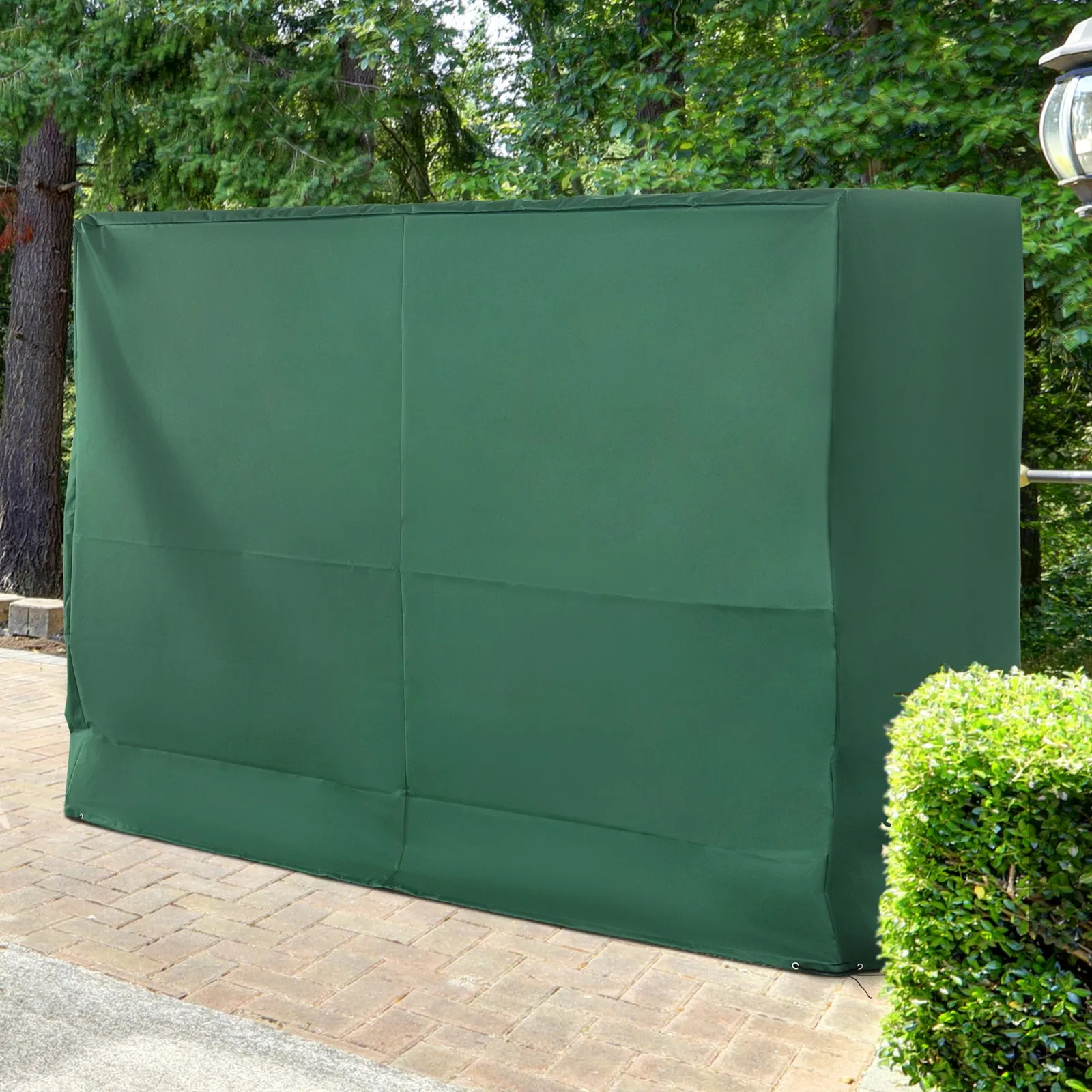 OUTSUNNY Large Outdoor Swing Chair Cover Garden Furniture Protector in Green
