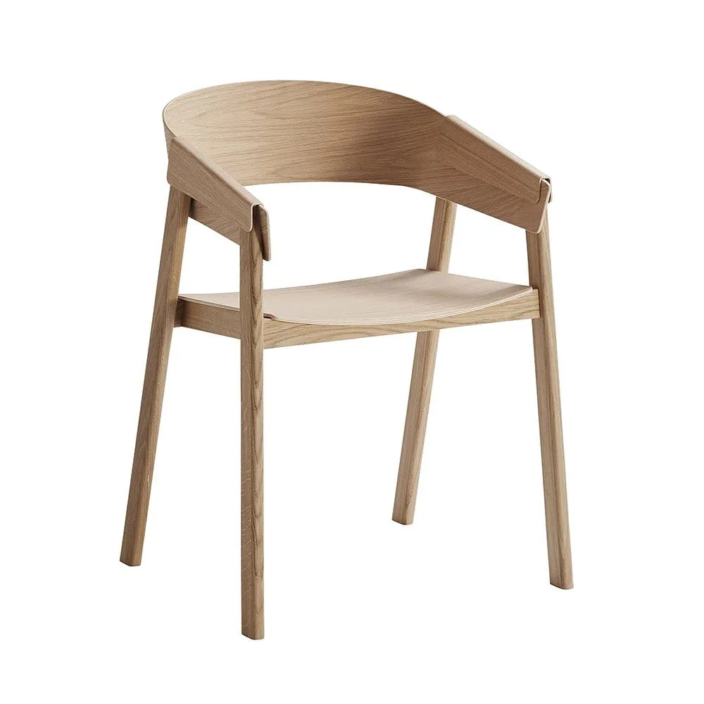 Muuto Cover Armchair Oak 2