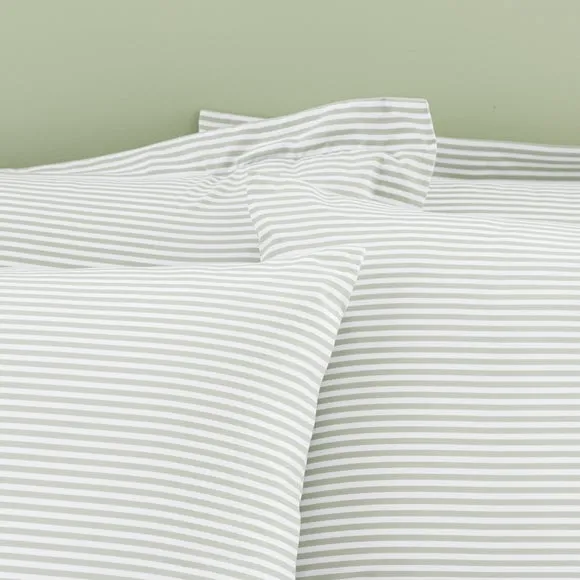 Khai Stripe Duvet Cover & Pillowcase Set 4