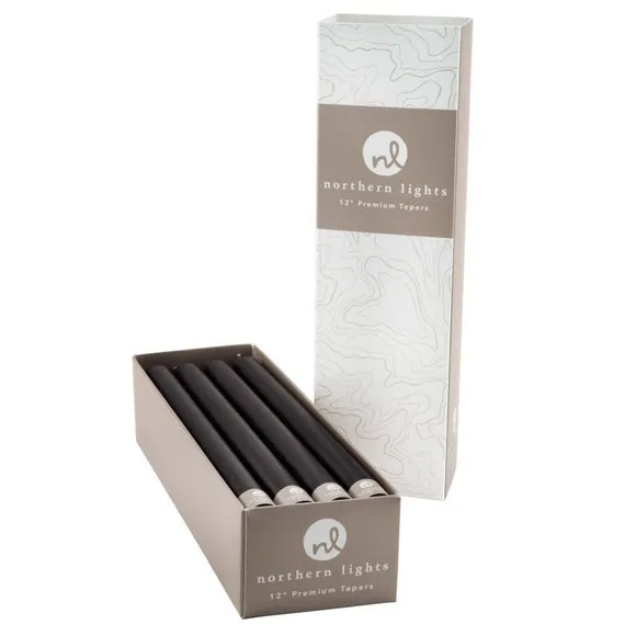 Northern Lights Set of 12 Taper Candles