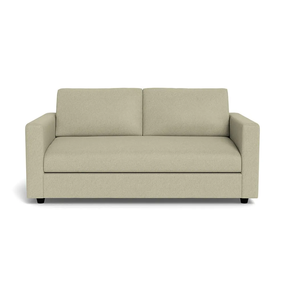 Heal's Nimbus II 3 Seater Sofa Cotton Grain Black Feet