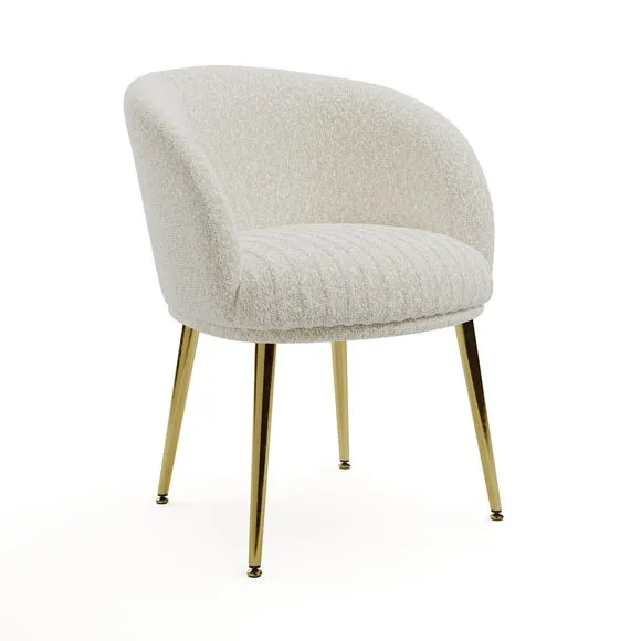 Bella Dining Chair, Boucle 6
