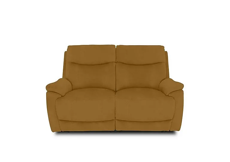 Sloane 2 Seater Fabric Sofa - Opulence Saffron