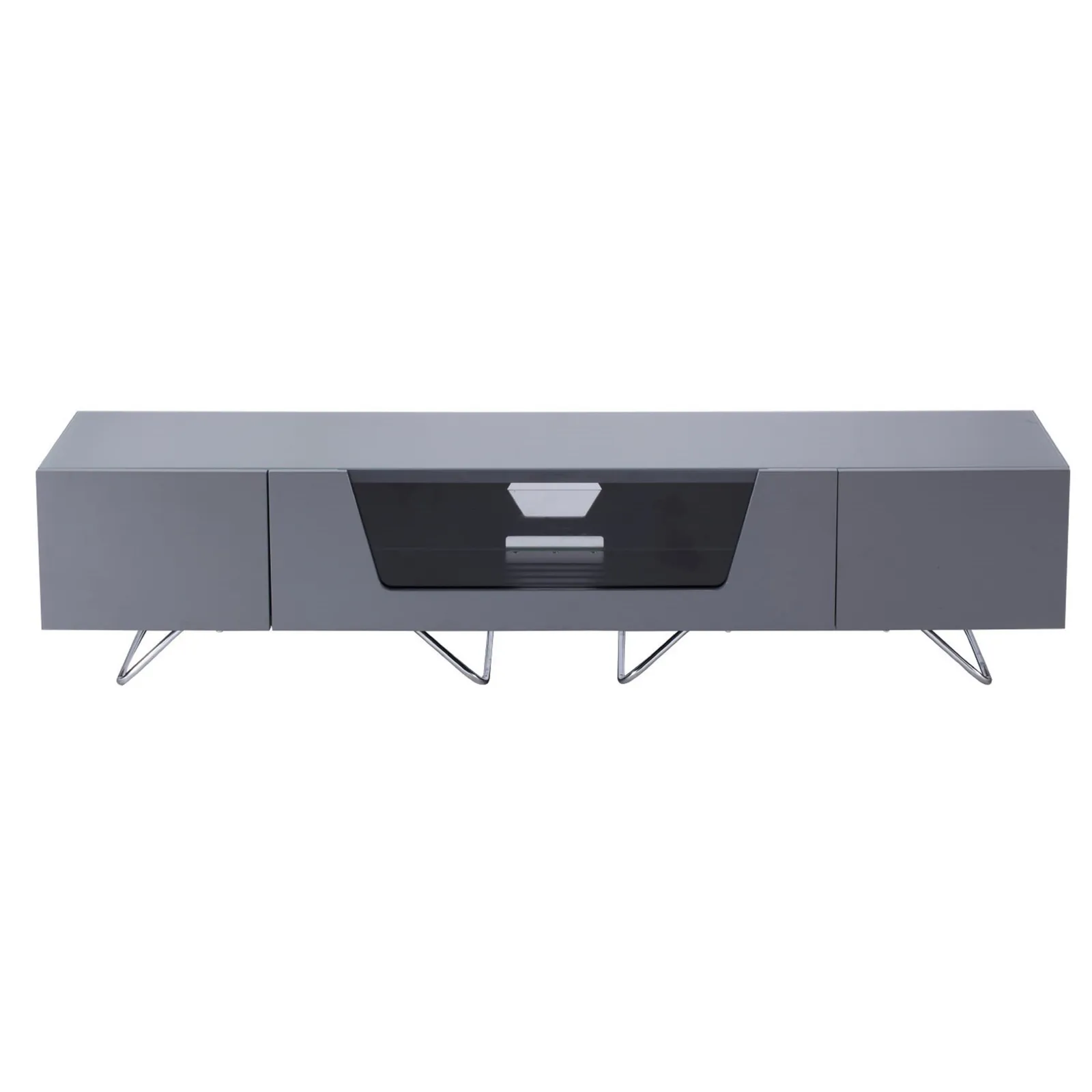 Chromium Extra Wide TV Unit Grey